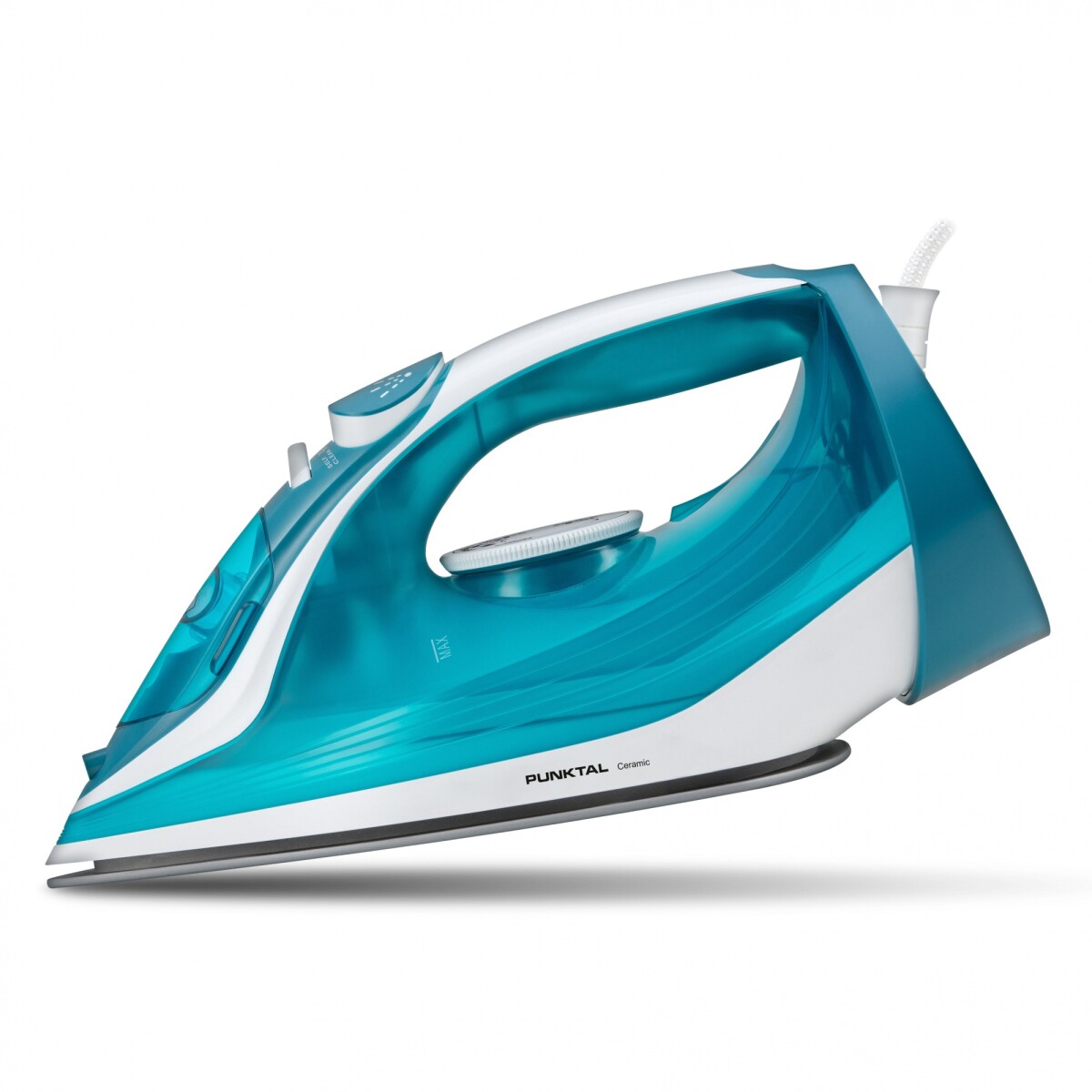 Plancha Vapor Punktal 2200W Base Cerámica Sin Arrugas - Plancha Vapor Punktal 2200w Base Cerámica Sin Arrugas 