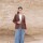 BLAZER CIPRA SHORT LINEN Chocolate