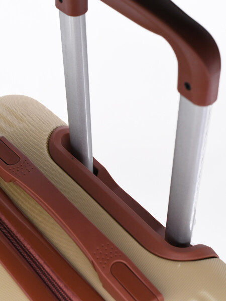 VALIJA 24 PULGADAS BEIGE