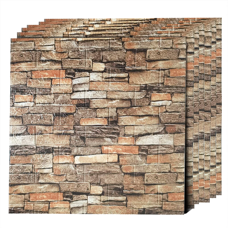 Set x30 Placa De Revestimiento simil piedra GRANITO RÚSTICO OXIDO