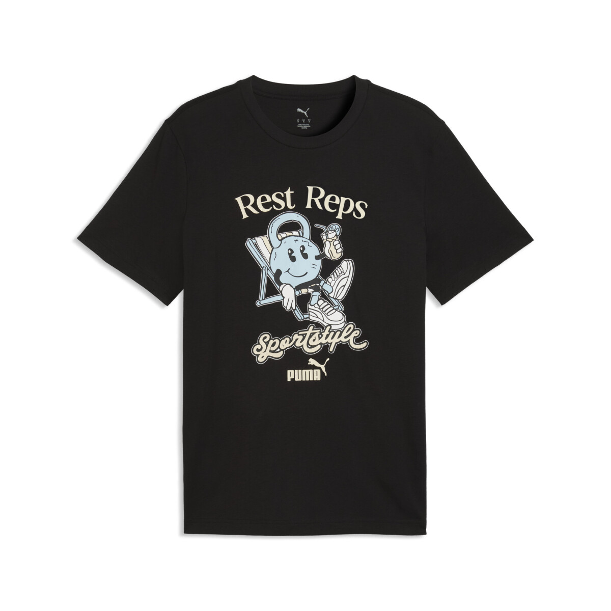 GRAPHIC Quote Tee 69349401 - Negro 