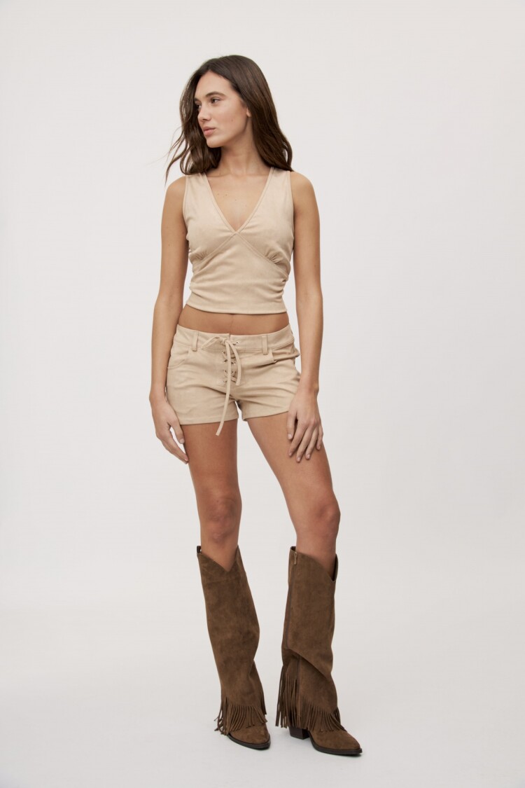 SHORT TORONTO Beige
