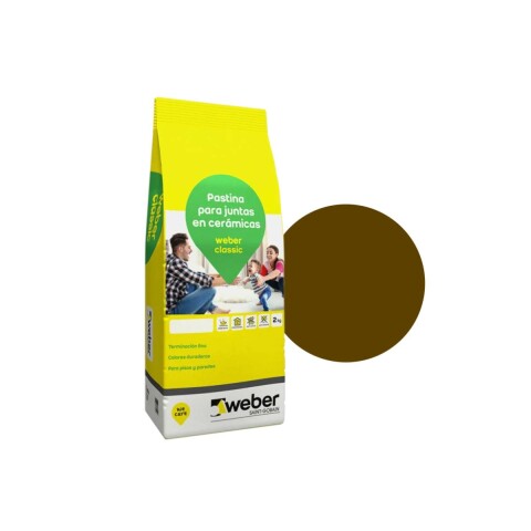 Pastina weber classic juntas 2kg Habano Pastina Weber Classic Juntas 2kg Habano