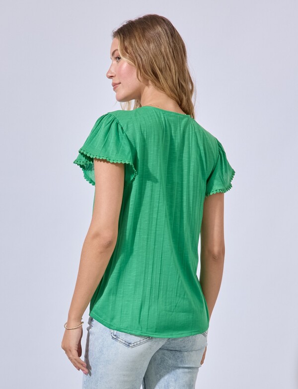 Blusa Puntilla VERDE