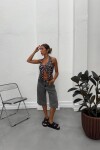 Top Butterfly Print