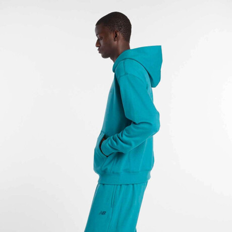 Abrigo Athletics French Terry de Hombre azul
