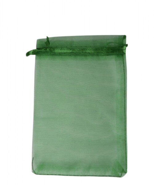 Bolsa organza 12x17 cm. VERDE