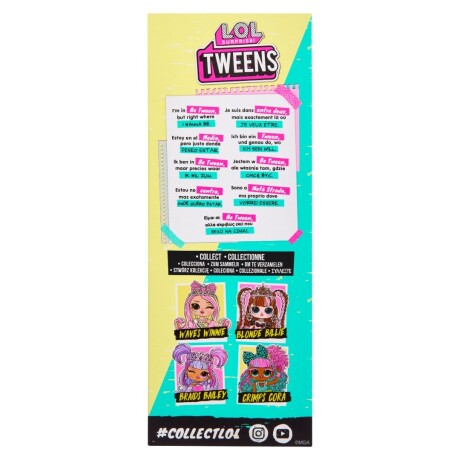Muñeca Lol Surprise 989837 Opp Tween Winnie De 15Cm WAVES