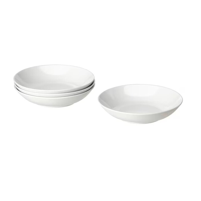Plato Hondo Selecta Ibiza Blanco 23 cm PLATO HONDO CERAMICA D23CM IBIZA BLANCO