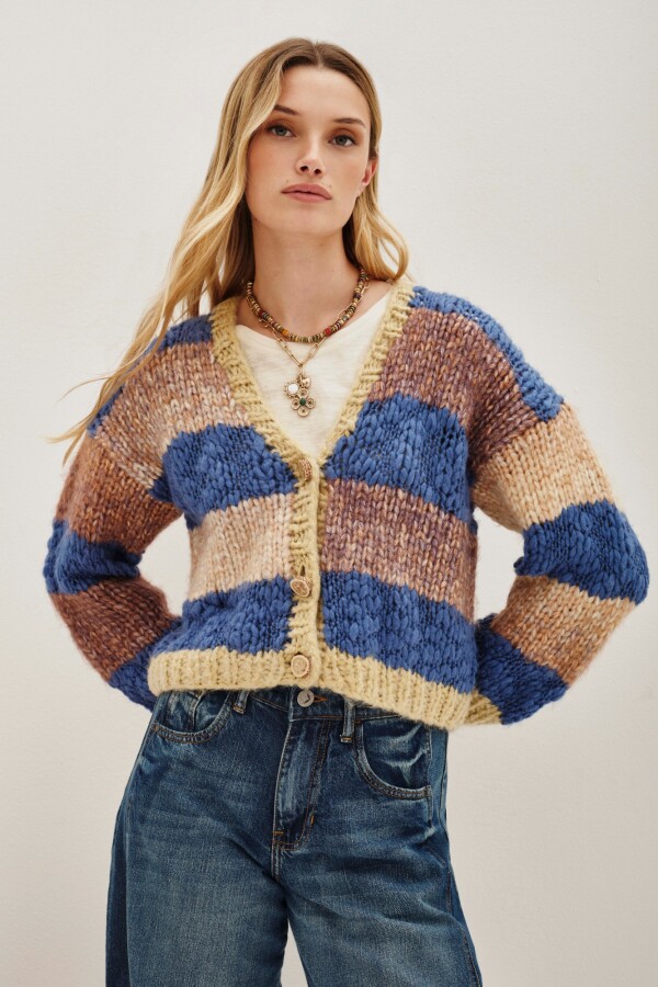 Cardigan Stripes Joseph Multicolor