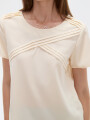 Blusa Tarmel Crudo / Natural