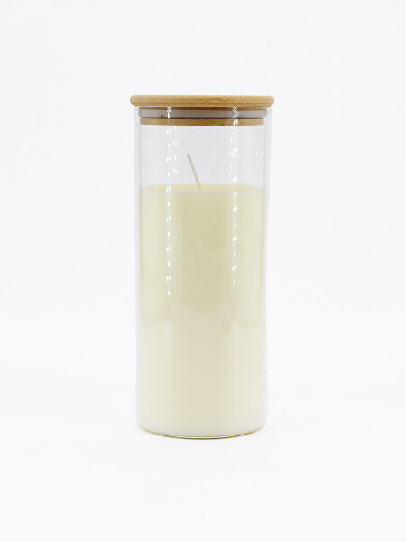 VELA TROPICAL TAPA MADERA BLANCO