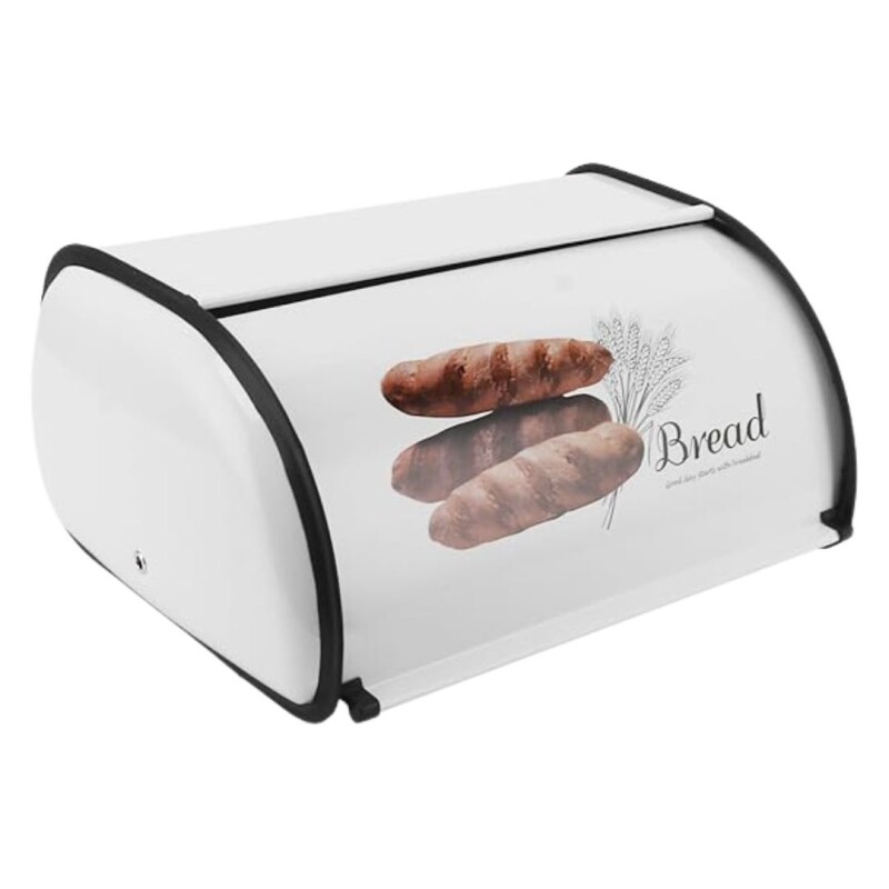 Panera Metal Retro 36x23x15 cm Blanco