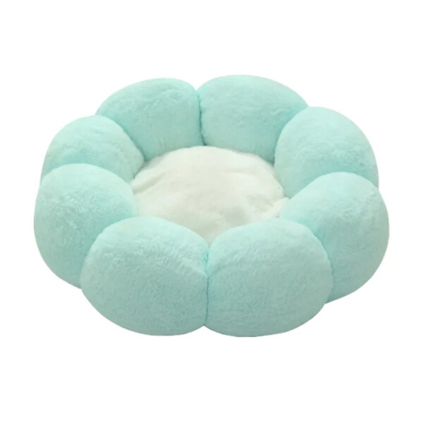 Cama Redonda Flor Para Perro Gato Mascotas 60 Cm Calidad Cama Redonda Flor Para Perro Gato Mascotas 60 Cm Calidad