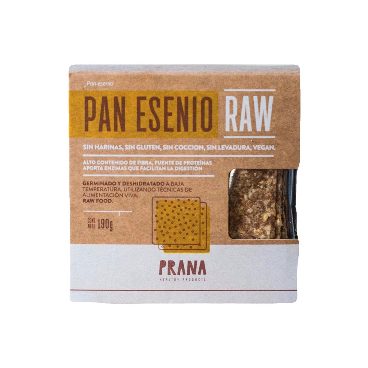 Pan Esenio Raw Prana 190g 