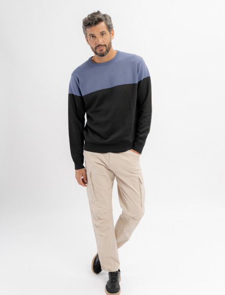 Pantalon cargo caqui