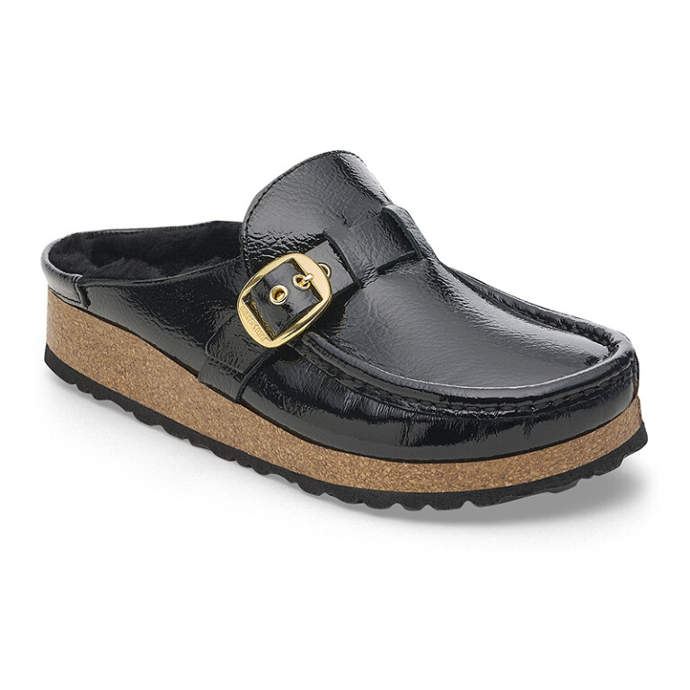 Zueco Buckley Shearling LELA - Estrecho Black
