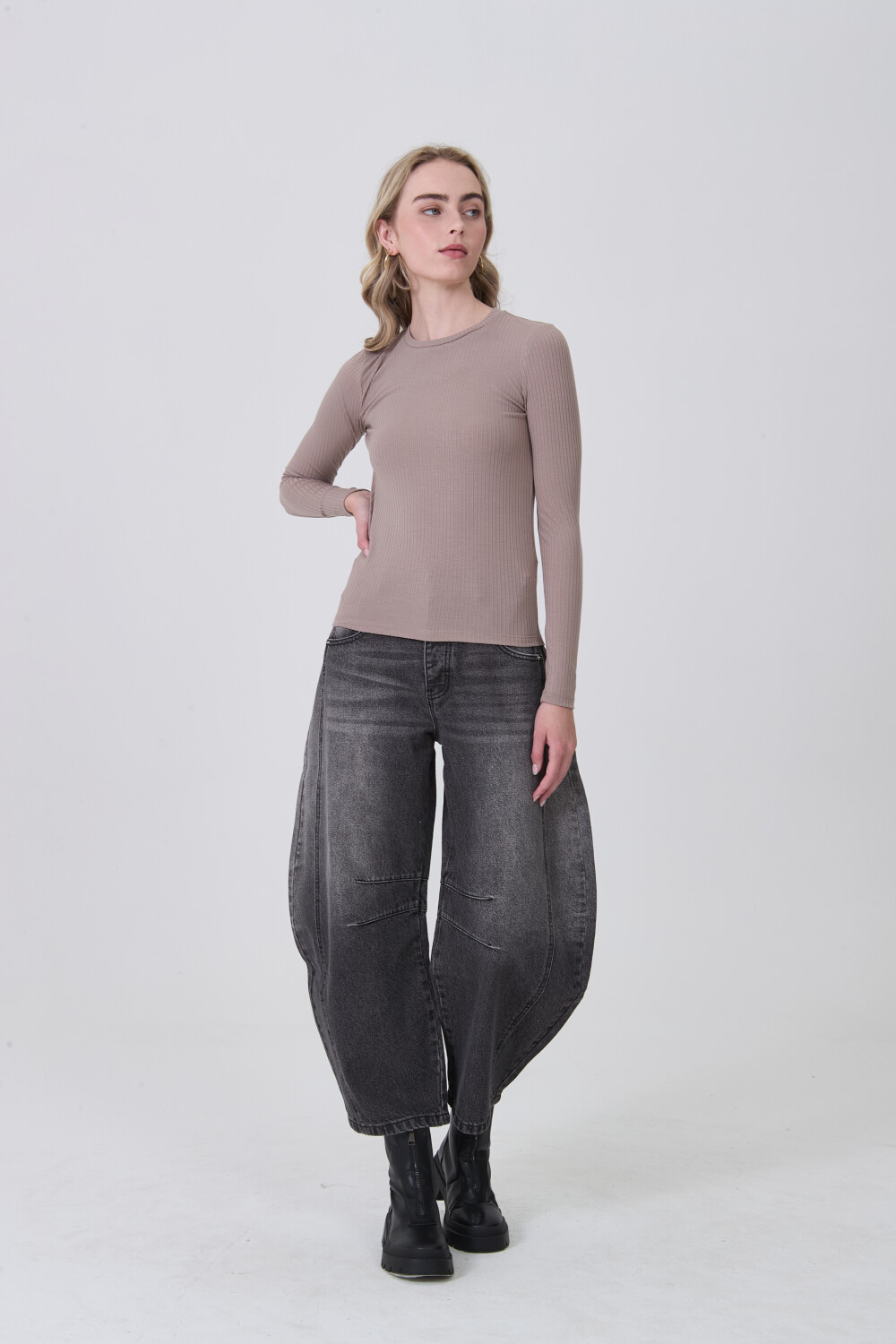 Remera Zacatlan Taupe Claro