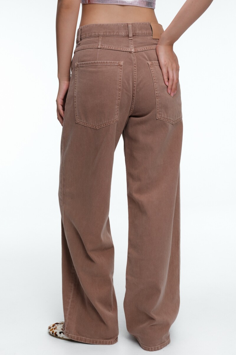 PANT ANCHO Beige