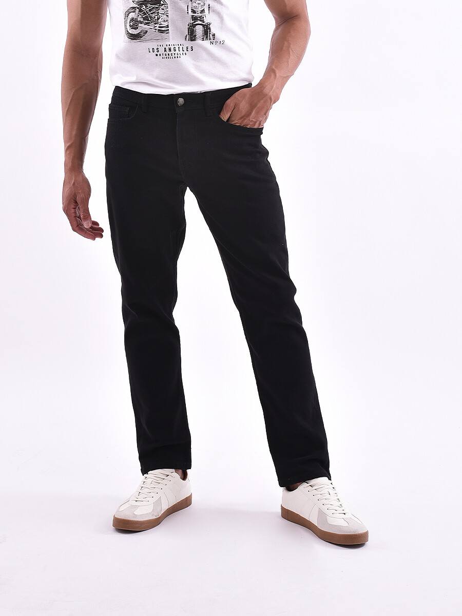 JEAN XAVIER STRAIGH FIT - NEGRO 