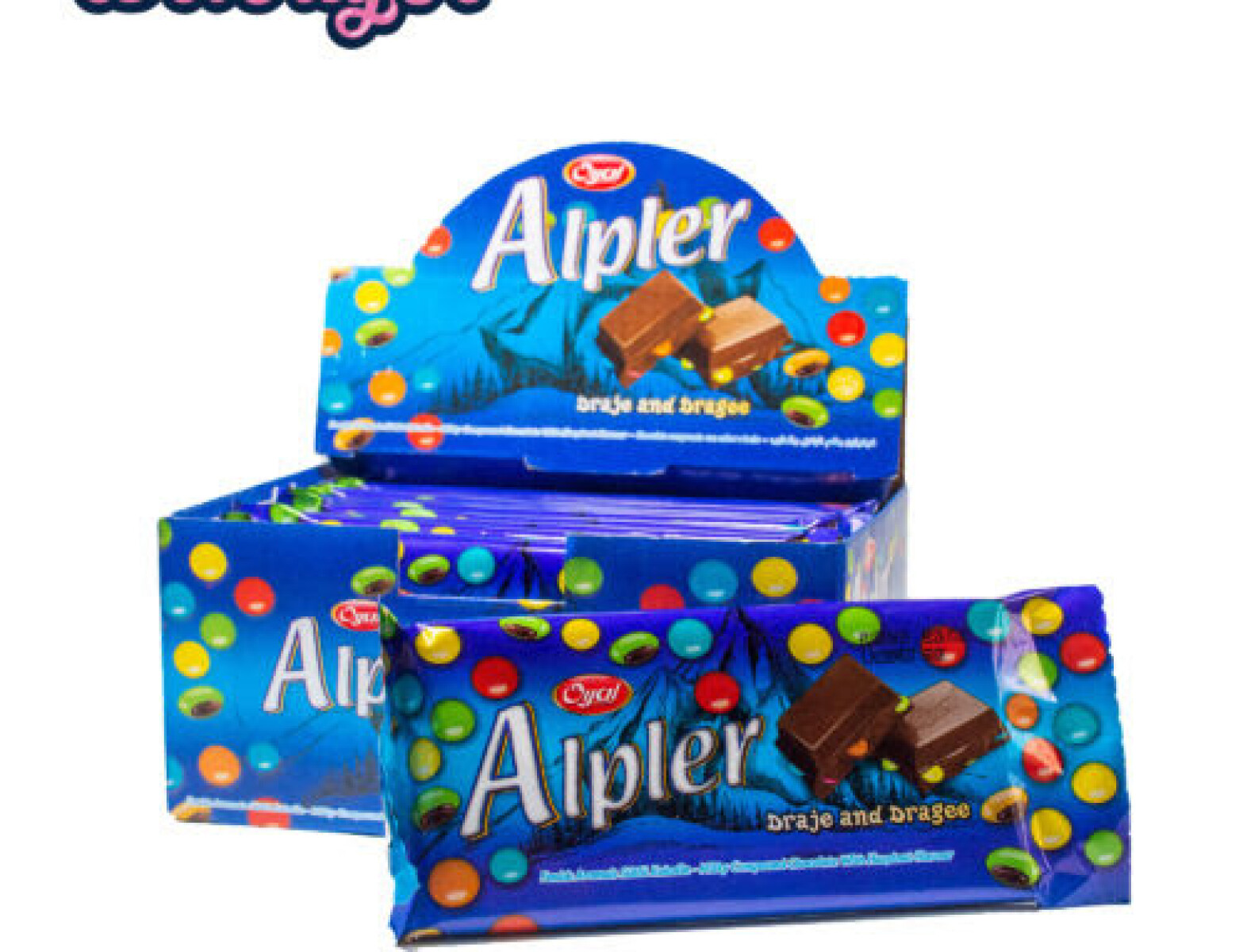 CHOCOLATE. ALPER 60GRS GRAJEAS (AZUL) UNIDAD 