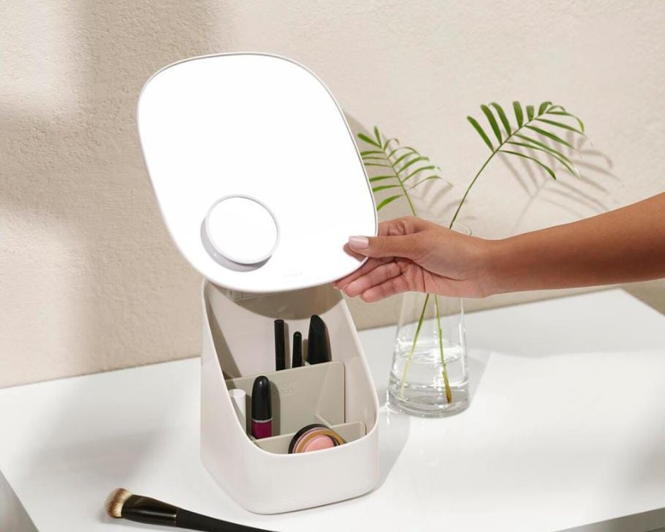 Organizador de cosméticos - Viva™ Pedestal Mirror Organizador de cosméticos - Viva™ Pedestal Mirror