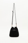 Cartera Tribal Fringes Negro