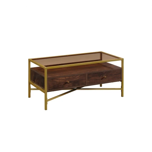Mesa Ratona con Vidrio - Sauder - Linea Harper Heights Mesa Ratona con Vidrio - Sauder - Linea Harper Heights