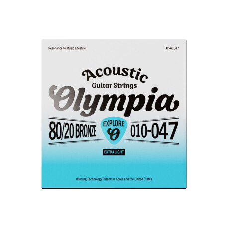 Encordado Folk Olympia Explore 80/20 Brz 010-047 Encordado Folk Olympia Explore 80/20 Brz 010-047