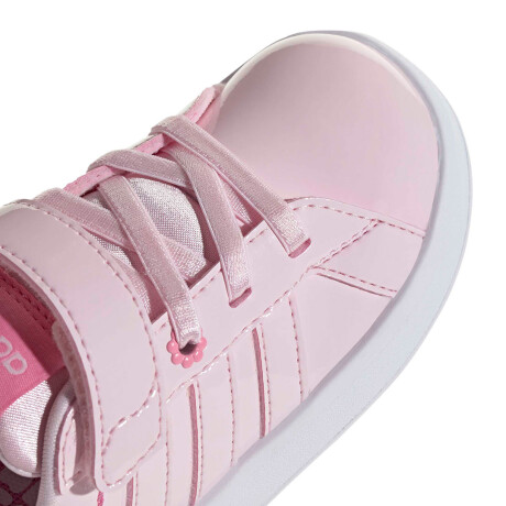 Championes de Niños Adidas Grand Court 3.0 Velcro Infantil Rosado