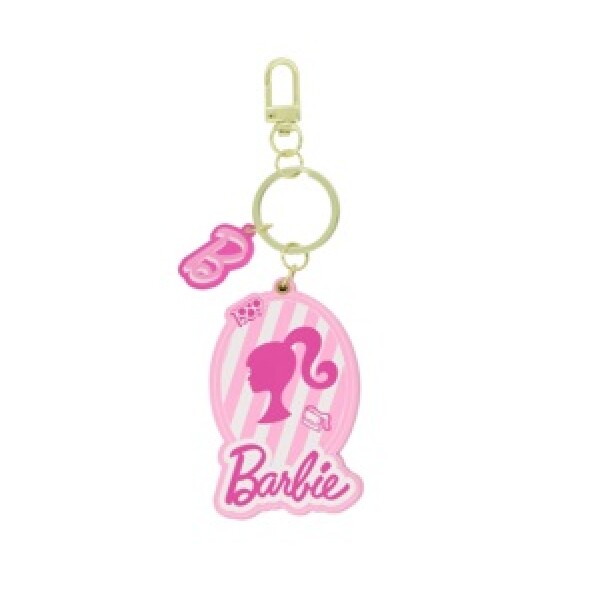Llavero espejo Barbie rosa