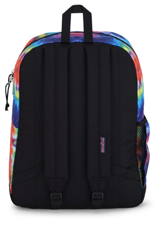 MOCHILA JANSPORT CROSS TOWN PLUS RED MULTI HIPPIE DAYS