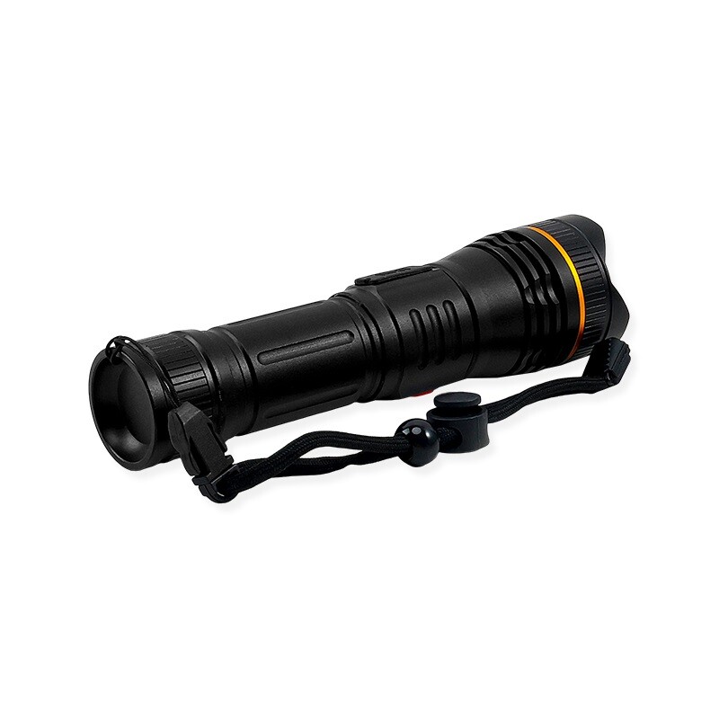 DINGQI LINTERNA TACTICA LED ULTRA-LUZ RECARGABLE USB 1200 LU Dingqi Linterna Tactica Led Ultra-luz Recargable Usb 1200 Lu