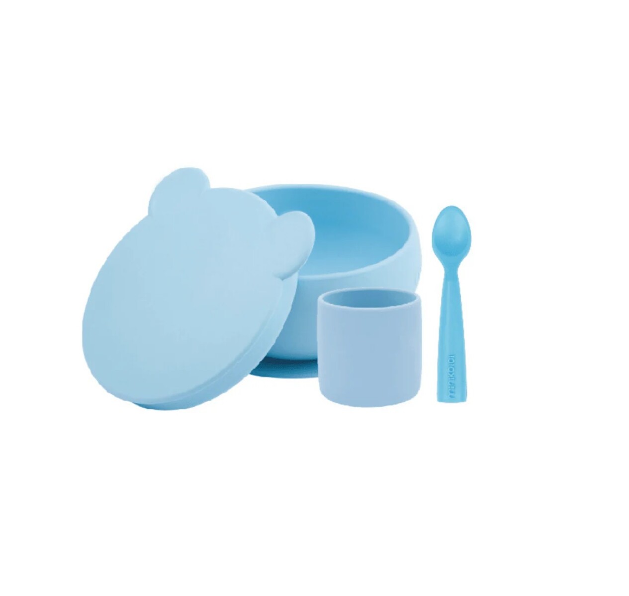 Set alimentación BLW Minikoioi - Celeste 