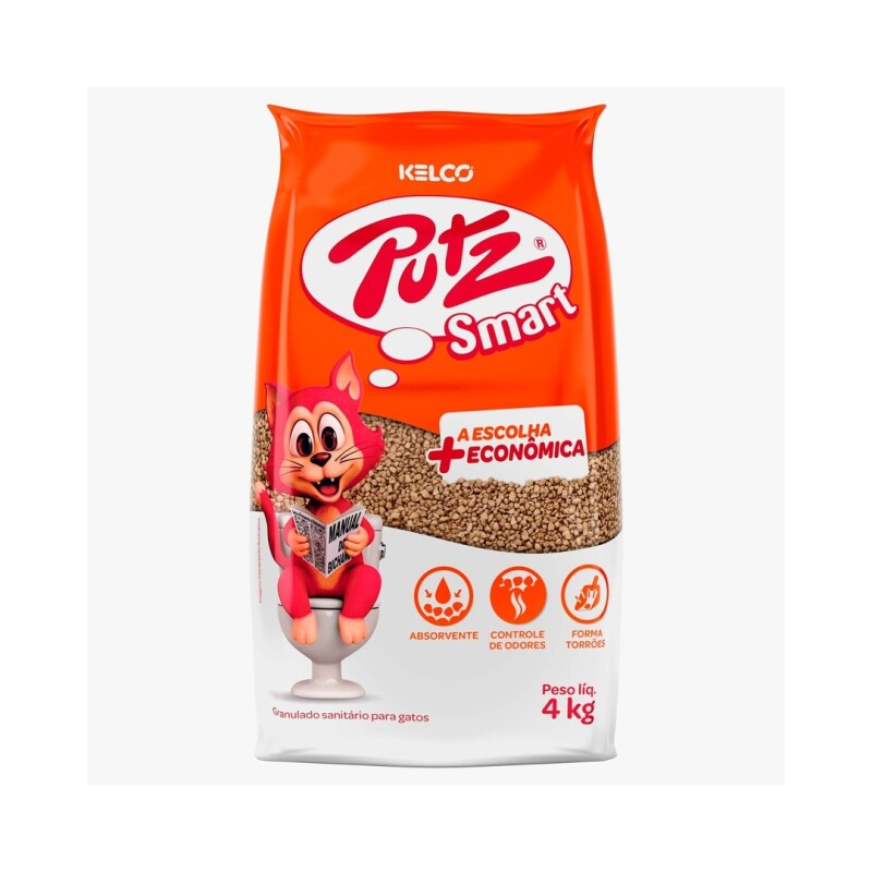 SANITARIO GATOS PUTZ SMART 4KG Sanitario Gatos Putz Smart 4kg