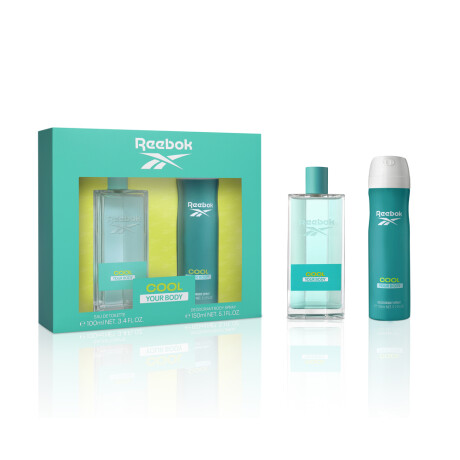 Set Perfume Reebok Cool Your Body Set EDT 100ml + Body Spray 150ml Set Perfume Reebok Cool Your Body Set EDT 100ml + Body Spray 150ml