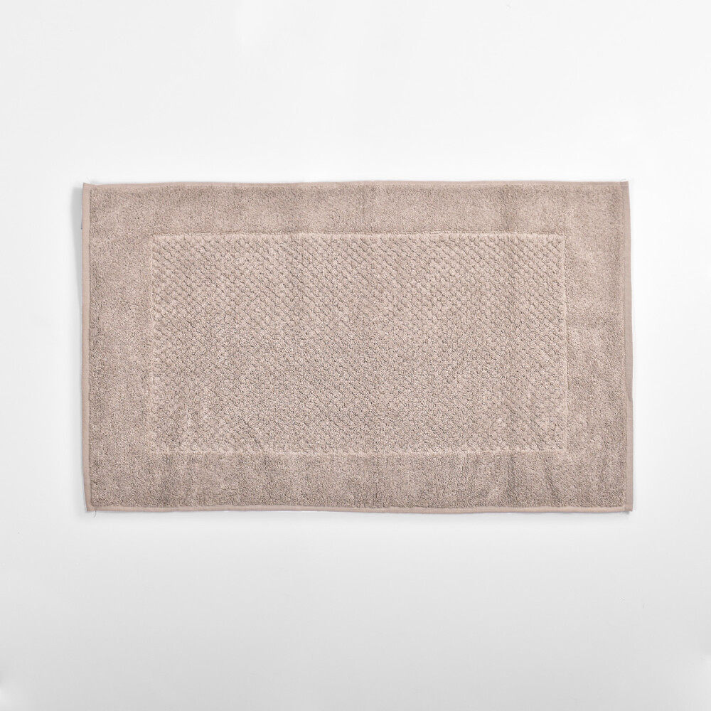 Toalla para pies hilo peinado Beige