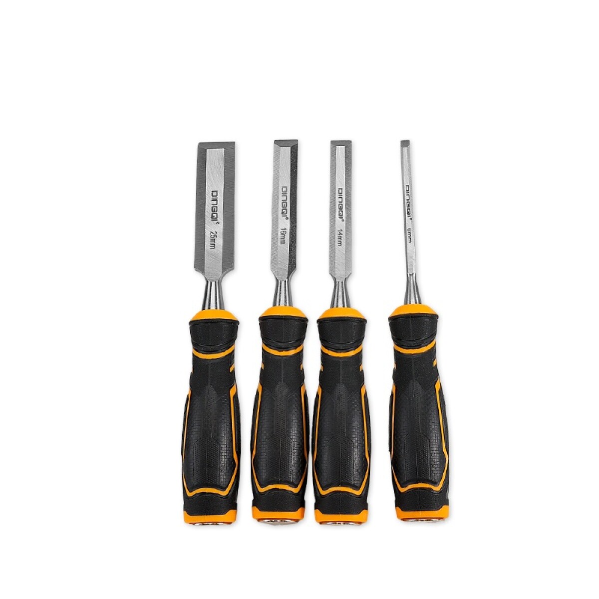 DINGQI JUEGO DE FORMONES INDUSTRIAL 4 PIEZAS 6-14-16-25 MM 