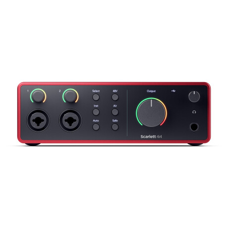 Interfaz De Audio Focusrite Scarlett 4i4 4th Gen Interfaz De Audio Focusrite Scarlett 4i4 4th Gen