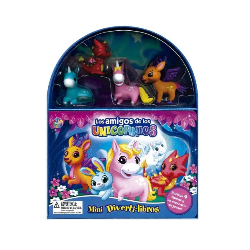 Mini Divertilibros-Amigos De Los Unicornios MINI DIVERTILIBROS-AMIGOS DE LOS UNICORN