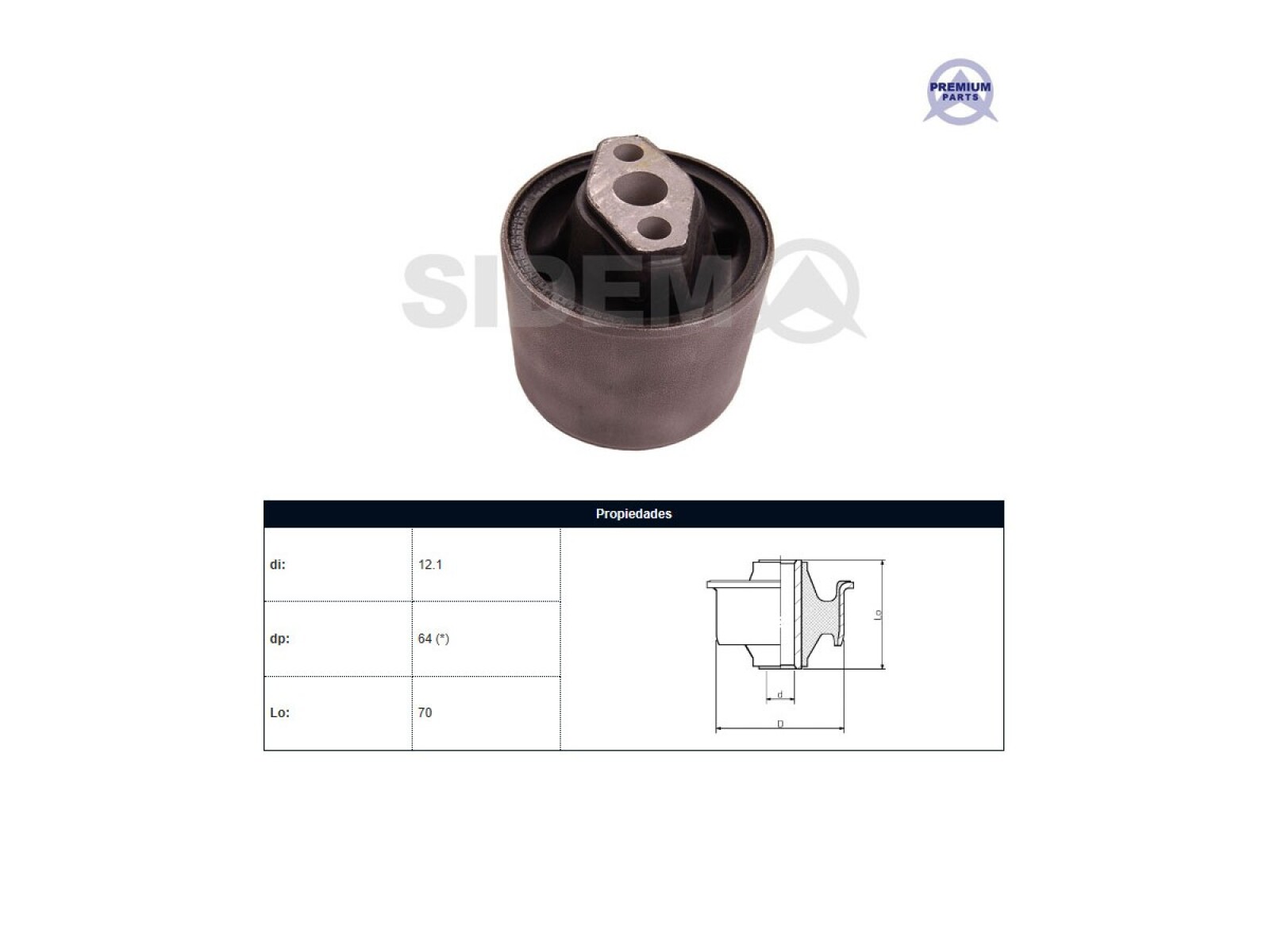 Buje Chev Tracker Ii Nafta 13-16 Der/Izq 