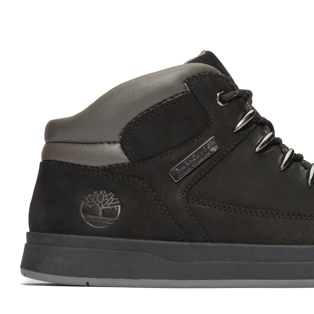 Zapatillas Mid Lace Up Hombre Black