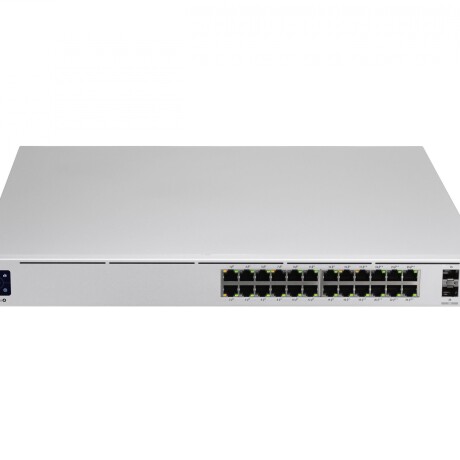 Ubiquiti UniFi Switch USW-Pro-24-POE - Conmutador - Gestionado - 24 x 10/100/1000 (16 PoE+, 8 PoE++) + 2 x 10 Gigabit SFP+ (enla Ubiquiti UniFi Switch USW-Pro-24-POE - Conmutador - Gestionado - 24 x 10/100/1000 (16 PoE+, 8 PoE++) + 2 x 10 Gigabit SFP+ (enla