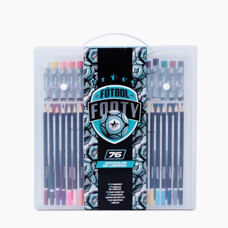 SET PARA COLOREAR FOOTY FUTBOL AZUL