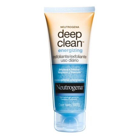 Exfoliante de uso diario Neutrogena Deep Clean Energizing 100gr Grasa