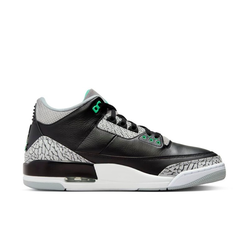 Zapatillas Air Jordan 3 Retro de Hombre Negro