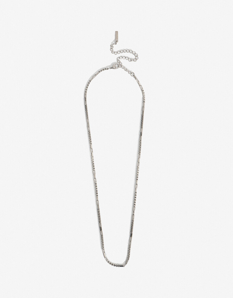 Collares Cortos Metal Collar Corto Men´s Collection - Plateado