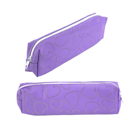 CARTUCHERA TUBO DISEÑO CORAZONES PASTEL CARTUCHERA TUBO DISEÑO CORAZONES PASTEL