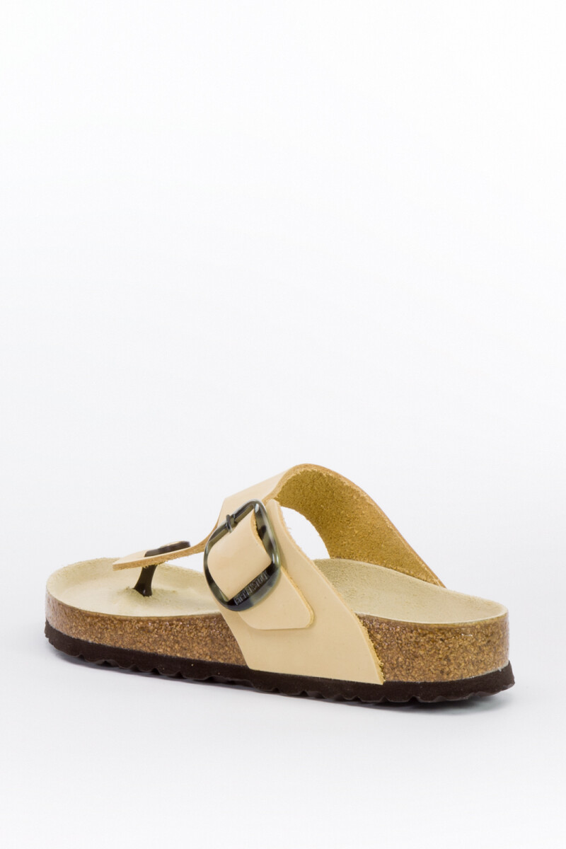 GIZEH BIG BUCKLE CUERO ALMOND Beige