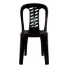 PACK DE 6 SILLAS BISTRO APILABLE S/POSABRAZOS NEGRAS Pack De 6 Sillas Bistro Apilable S/posabrazos Negras